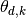 \theta_{d,k}
